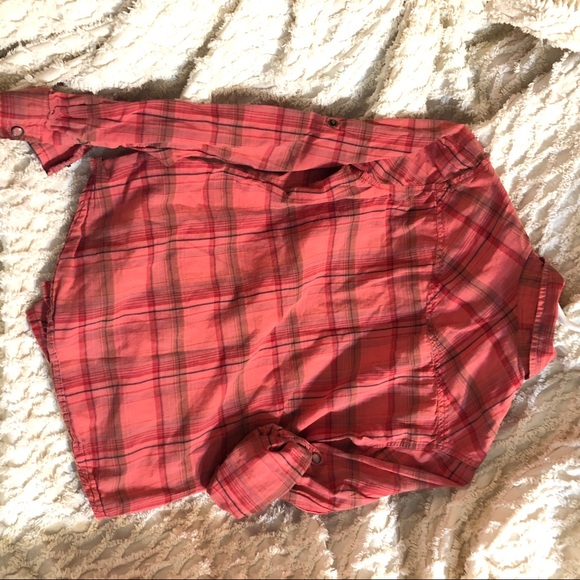 Plaid Long Sleeve Button Down - Picture 5 of 5